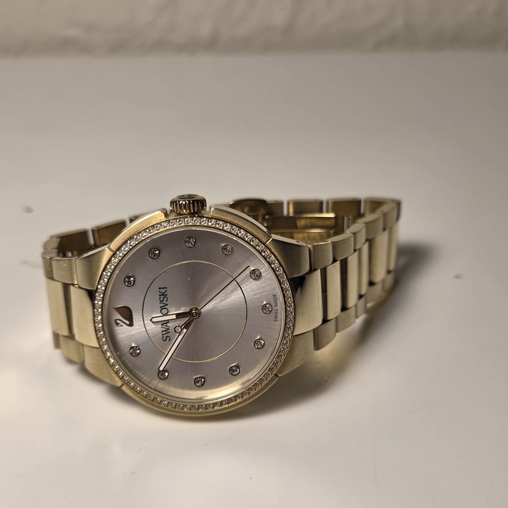 Swarovski Gold-Tone Watch